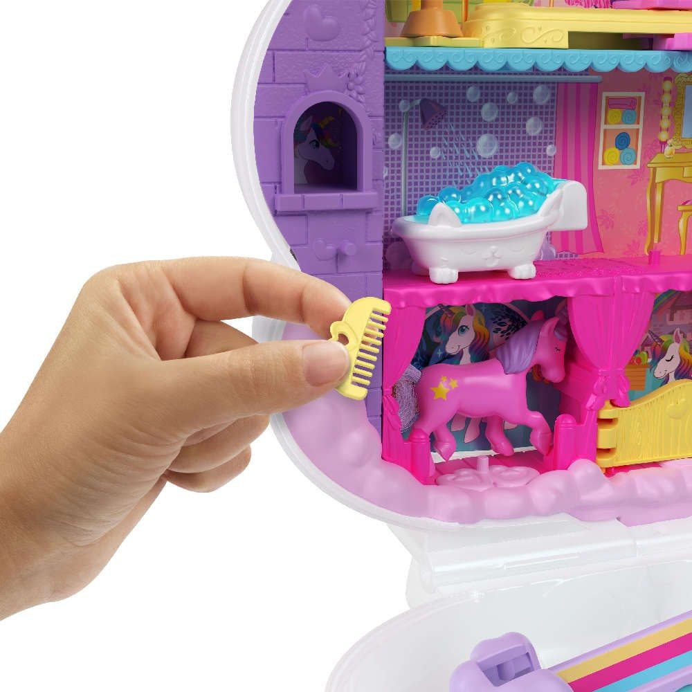 MATTELMattel Polly Pocket Mini - Σαλόνι Ομορφιάς Μονόκεροςpapell.gr